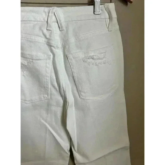 Good American Good Curve Straight Jeans White011 Size 2 - Picture 8 of 12